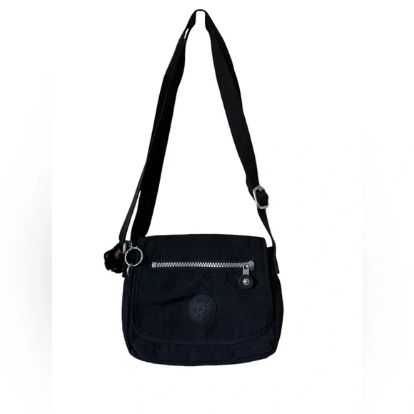 Kipling Mini Crossbody Handbag Sabian Black monkey keychain - Picture 4 of 7